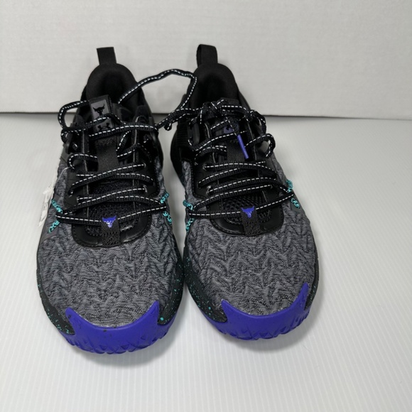 Under Armour Project Rock 6 UA Black Neptune Cross Training Shoe New Size 8 - Picture 8 of 10